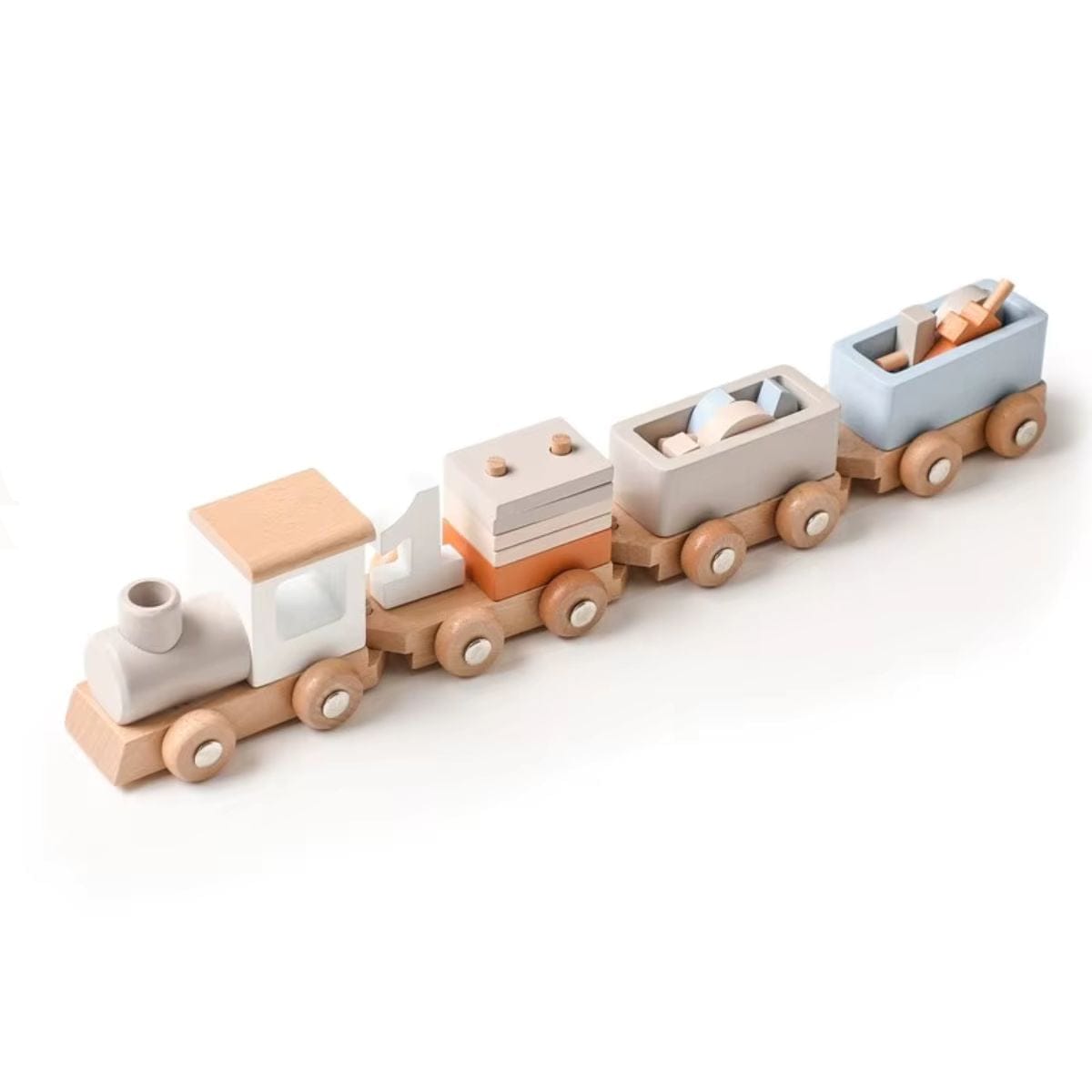 Montessori Wooden Train