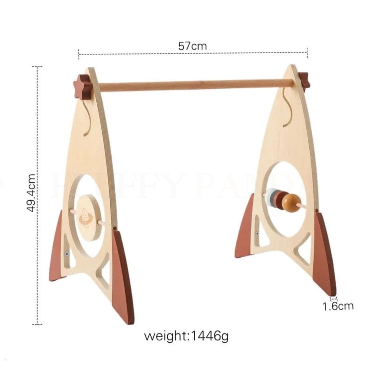 Montessori Wooden Baby Gym