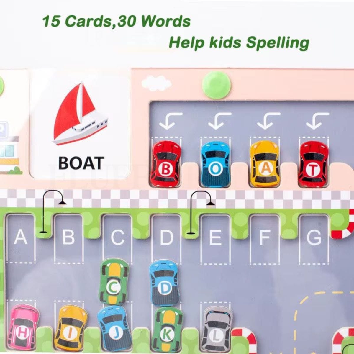 Montessori Alphabet Parking Maze