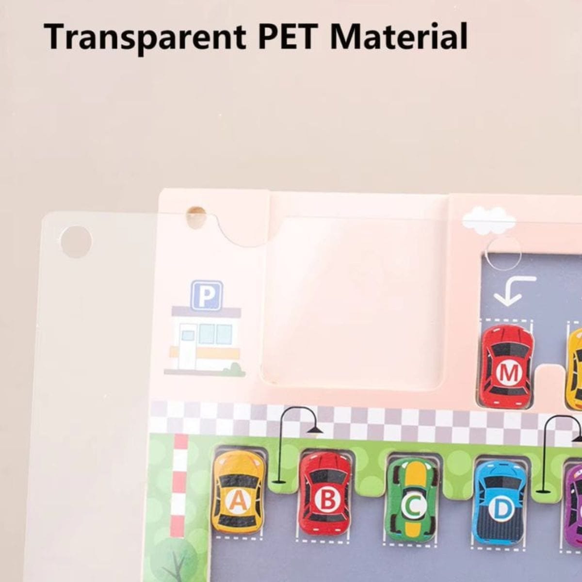 Montessori Alphabet Parking Maze