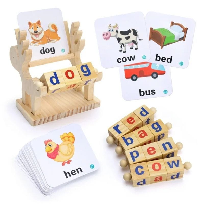 Montessori Spelling Learning Set