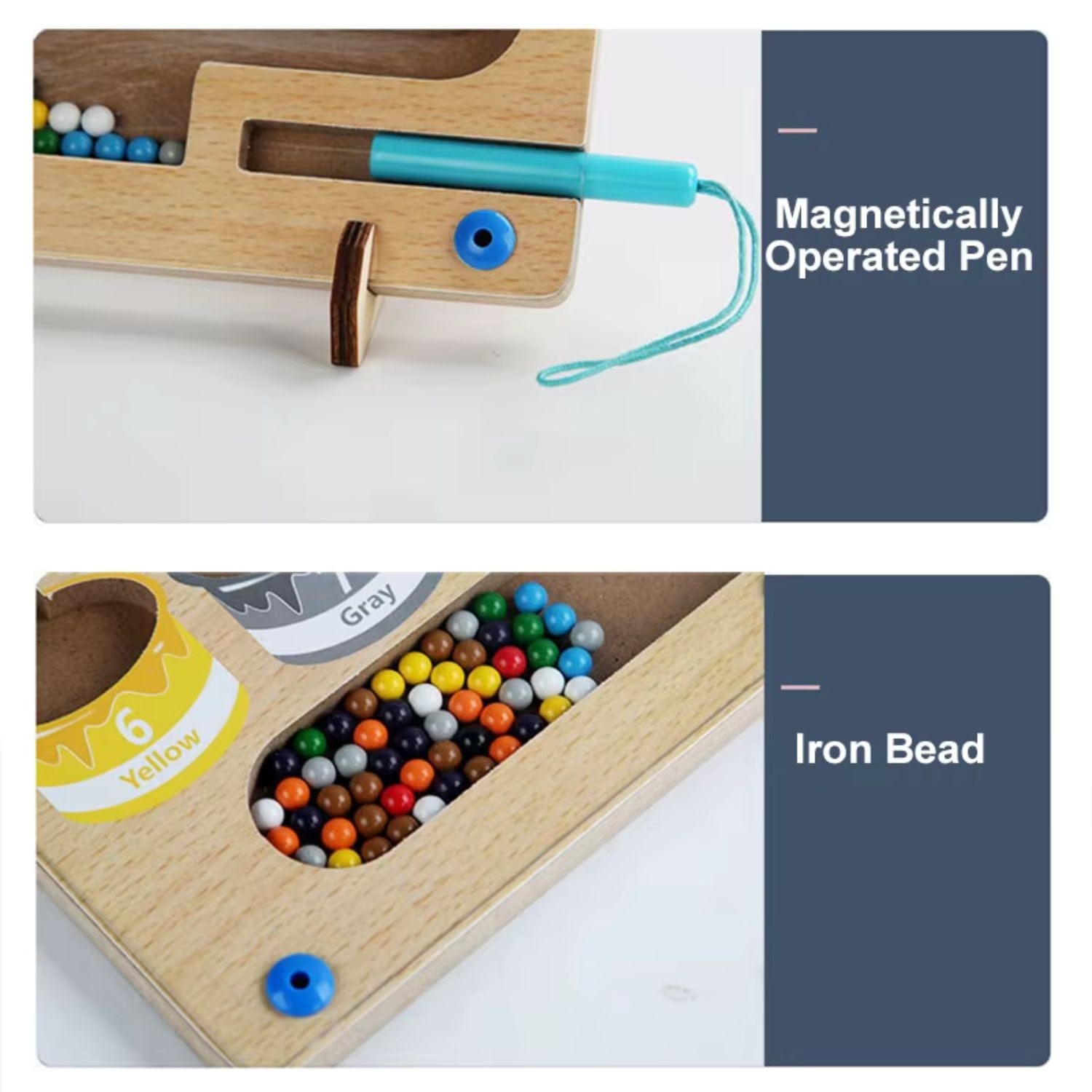 Montessori Magnetic Sorting Board
