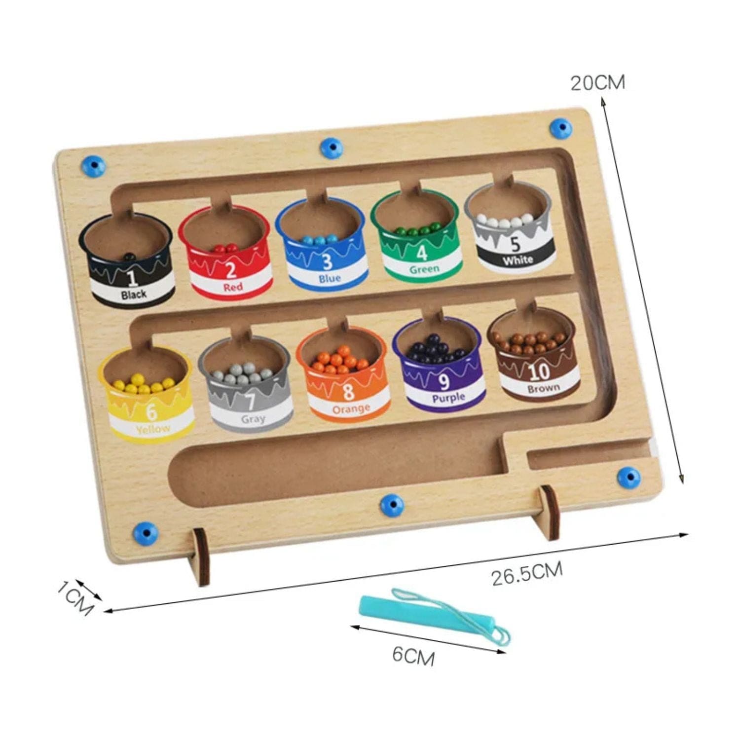 Montessori Magnetic Sorting Board