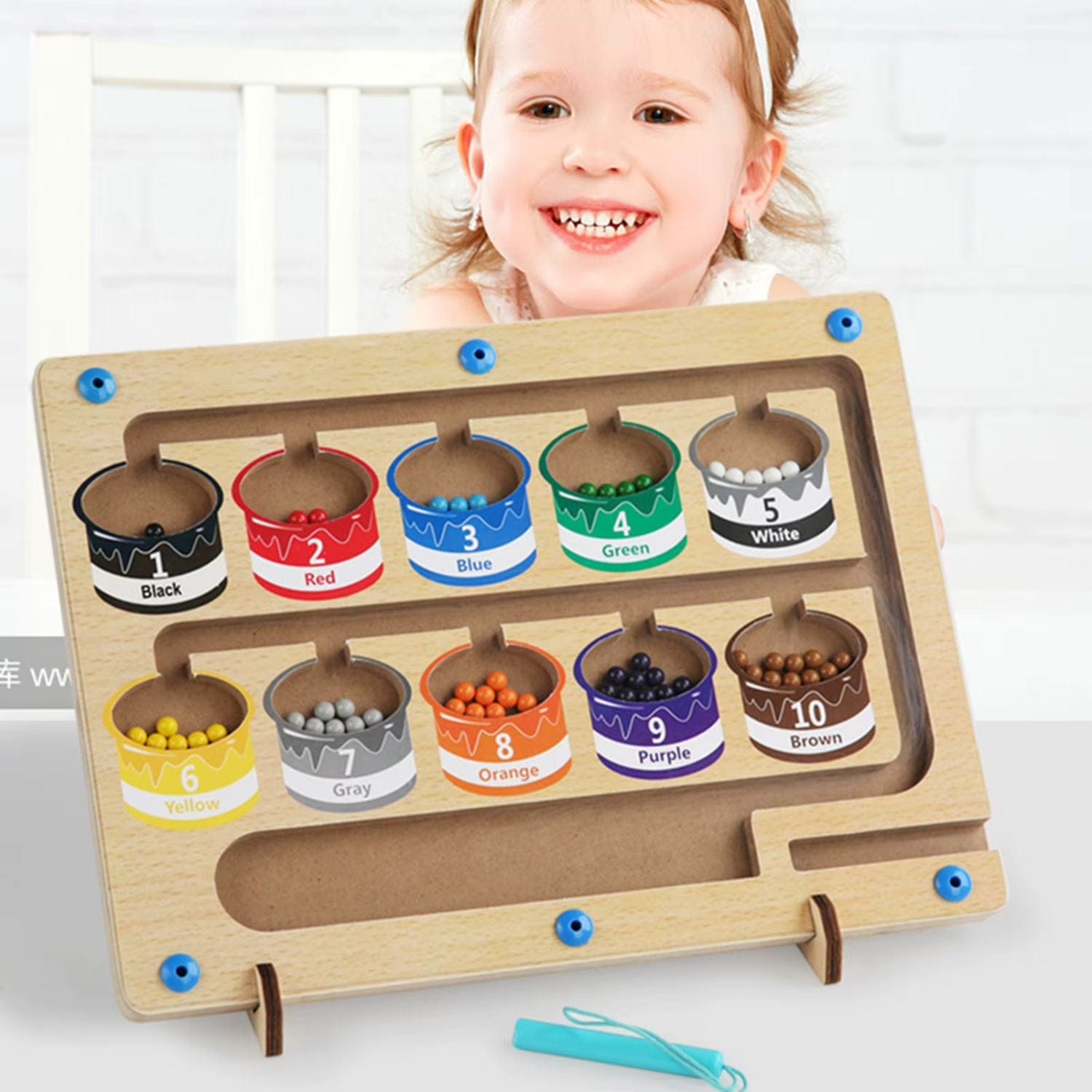Montessori Magnetic Sorting Board