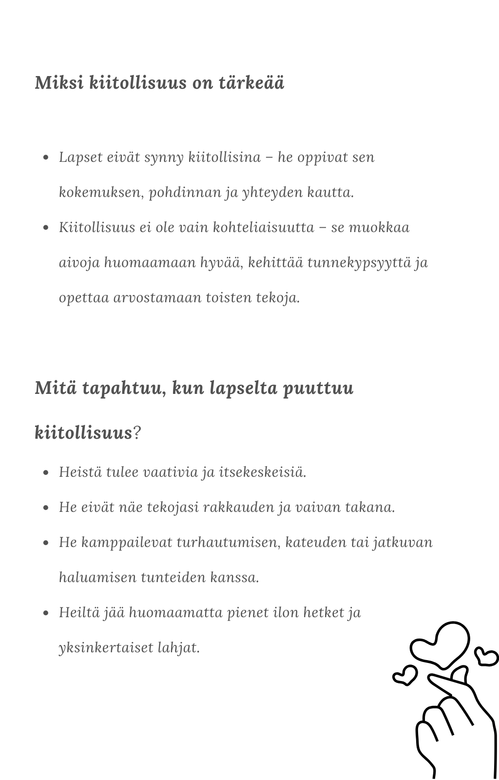 30 Päivää Kiitolliseen Lapseen (Suomenkielinen versio)