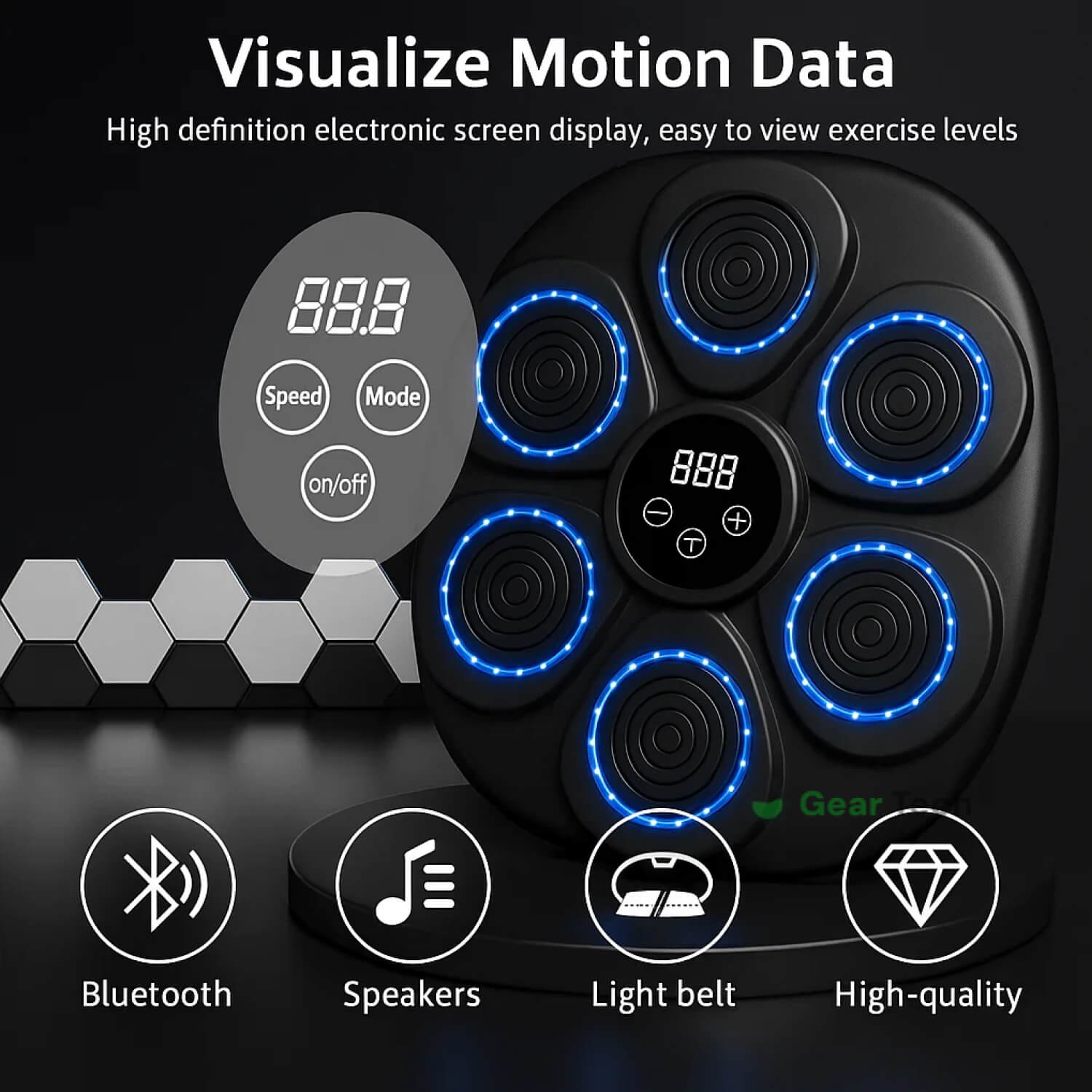 BeatPulse Boxing Pad With Targeting Features For Ultimate Home Training
