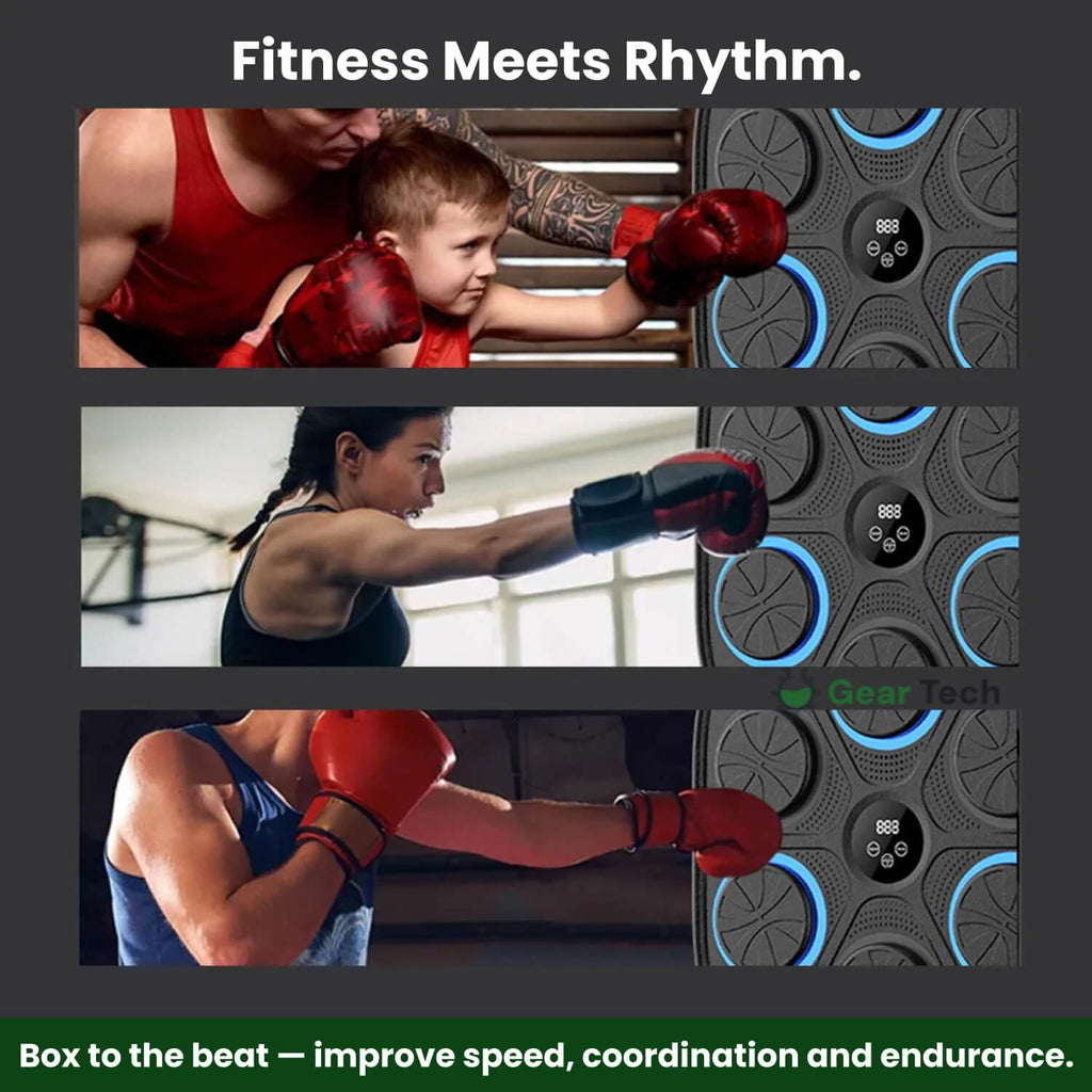 BeatPulse Boxing Pad With Targeting Features For Ultimate Home Training