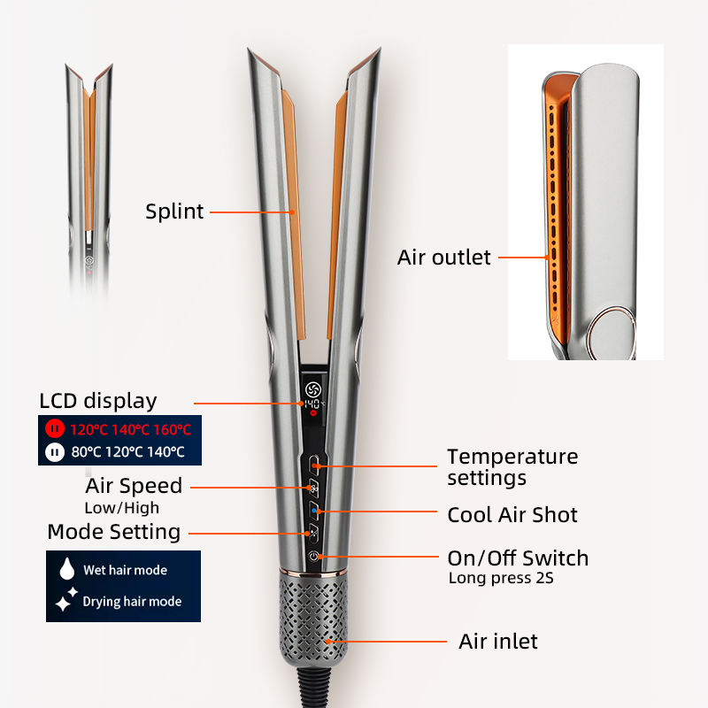 Suszarka i Prostownica do Włosów AeroNova Duo 2 w 1