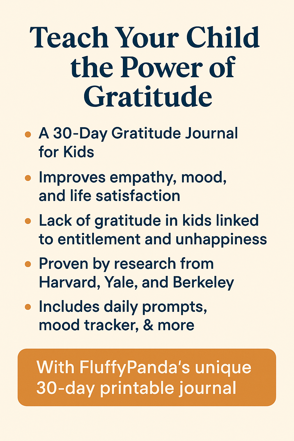 30 Day To A Grateful Child (English Version)