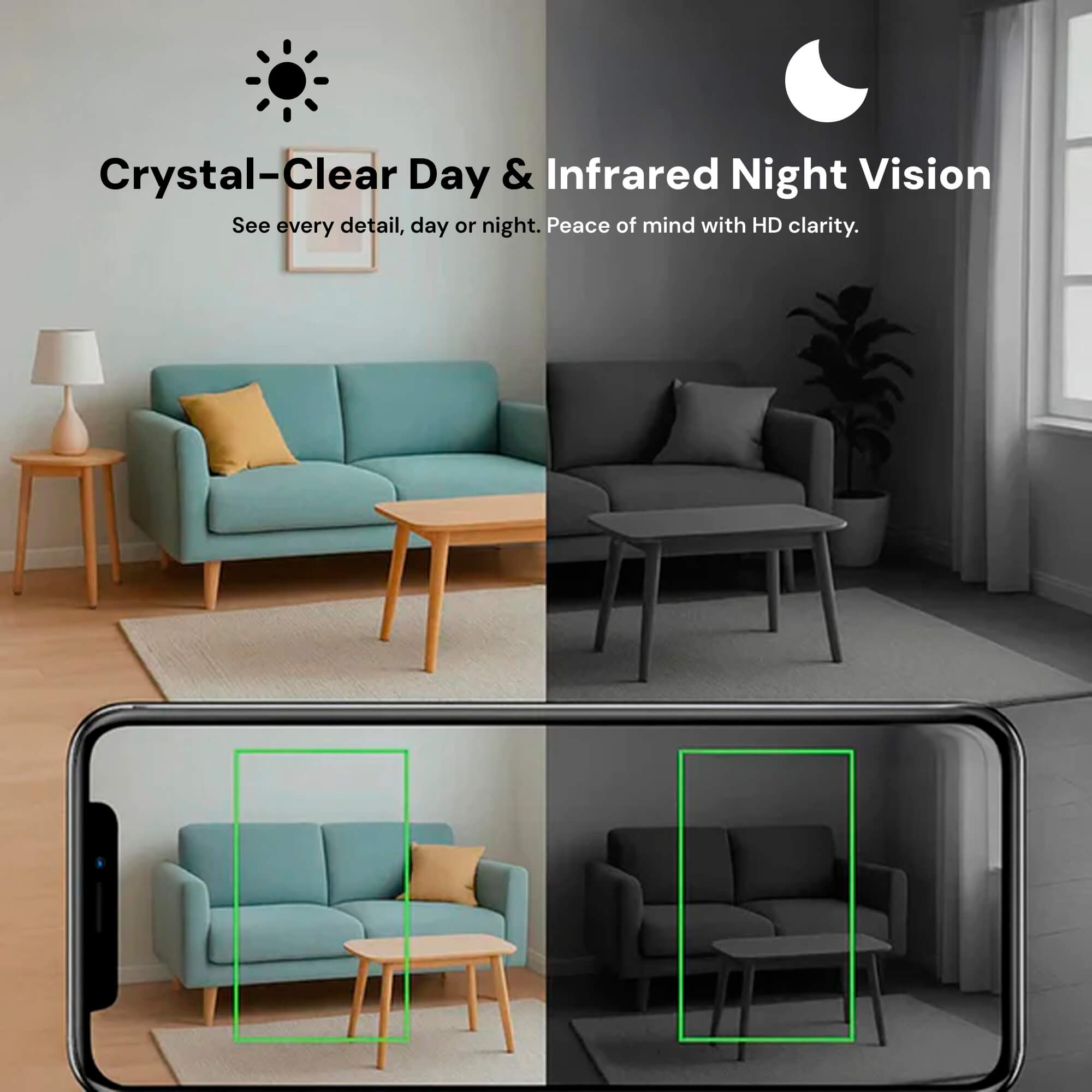 NovaGuard Mini Wireless Hidden Camera With Audio For Nanny Monitoring