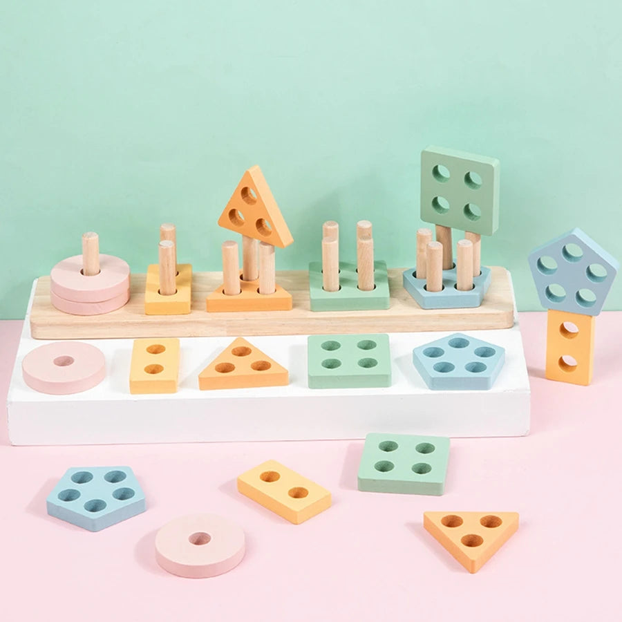 Montessori Shape Sorting Set