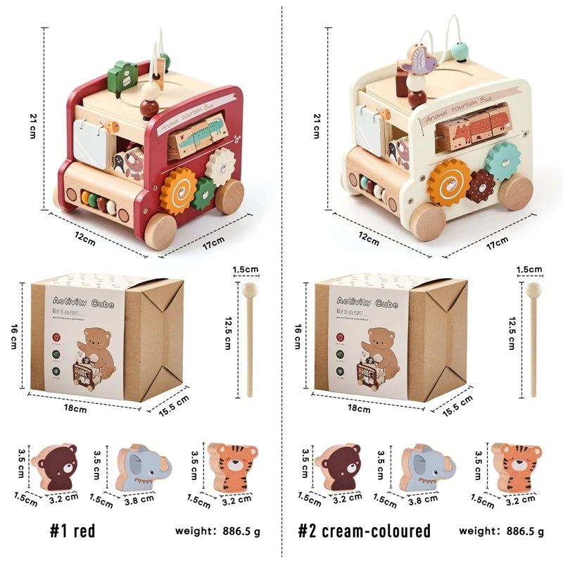 Montessori Animal Bus