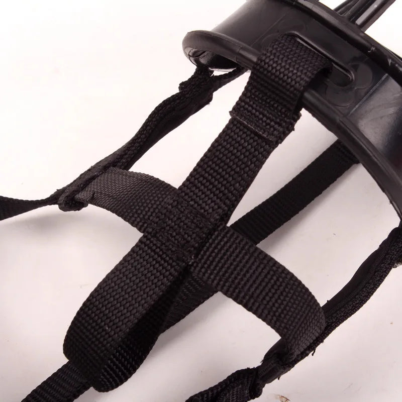 Adjustable Silicone Dog Muzzle For Bite Prevention And Barking Control