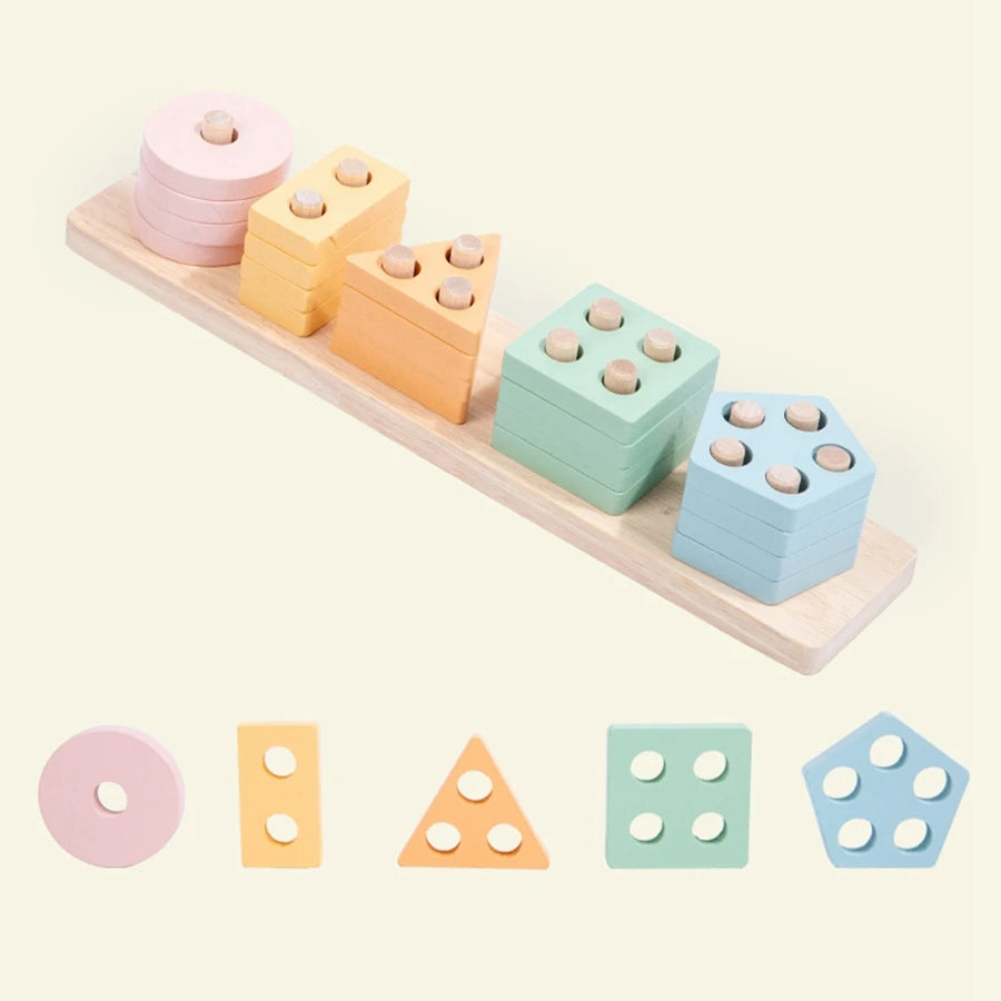 Montessori Shape Sorting Set