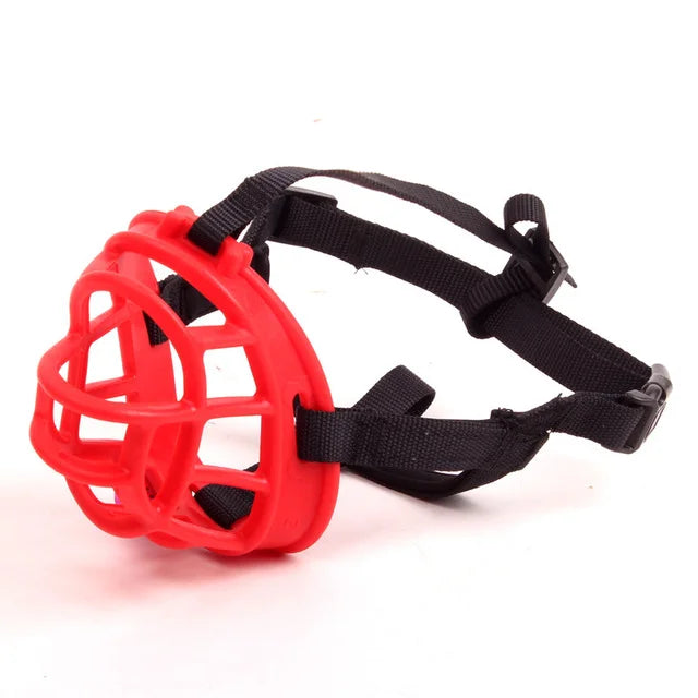Adjustable Silicone Dog Muzzle For Bite Prevention And Barking Control