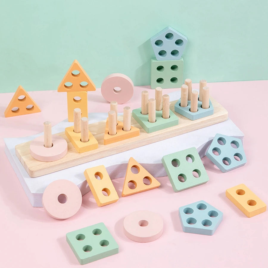 Montessori Shape Sorting Set