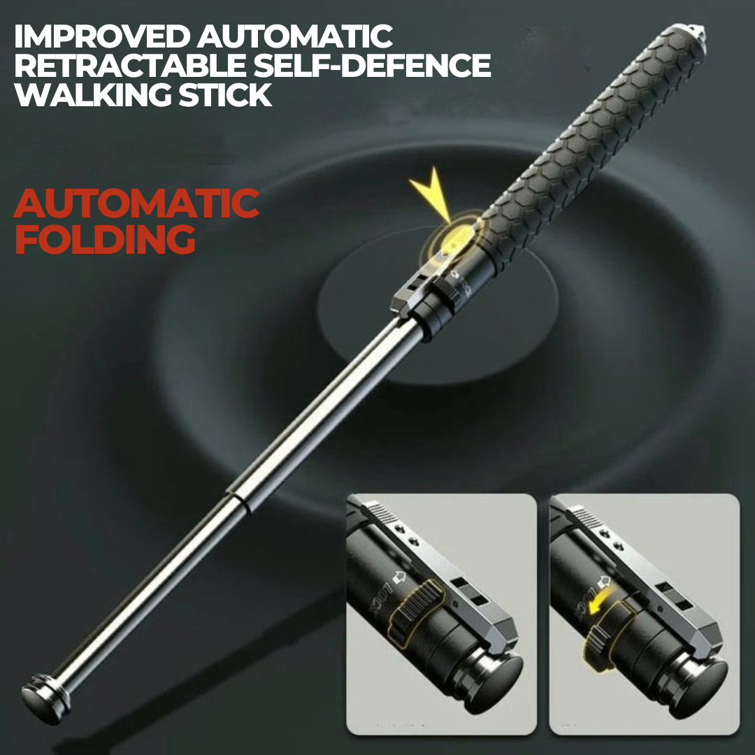 Alloy Steel Telescoping Safety Stick With Quick One Click Deployment
