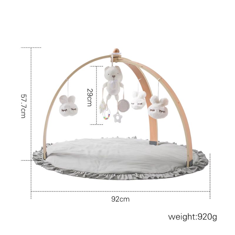 Montessori Wooden Baby Play Gym