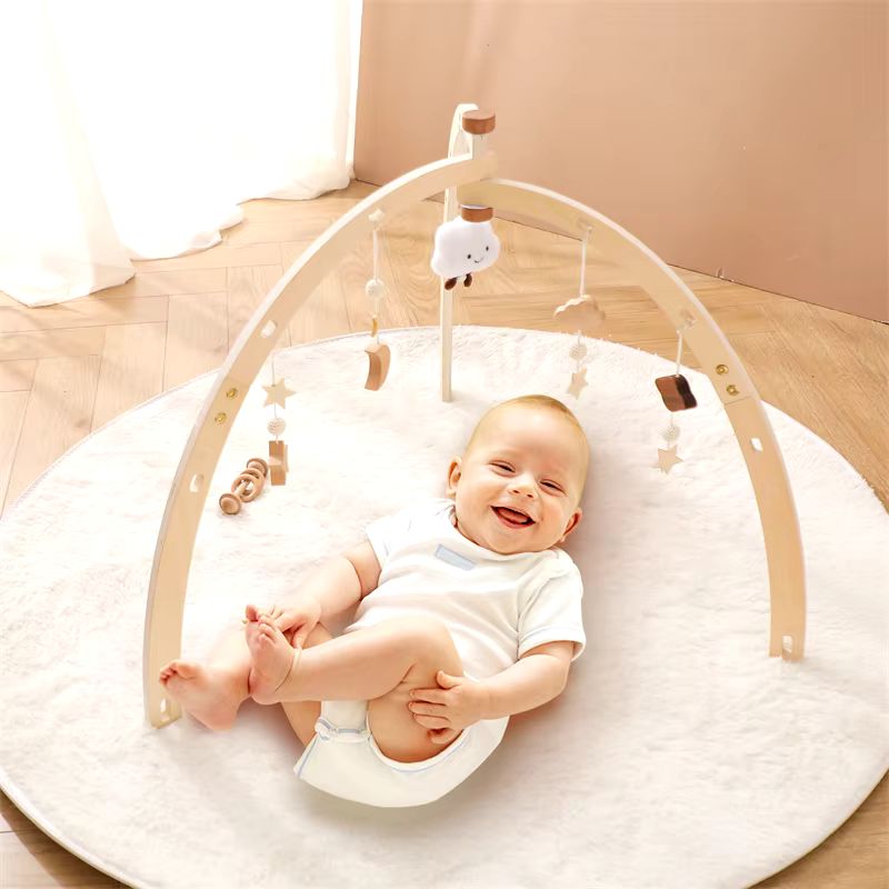 Montessori Wooden Baby Play Gym