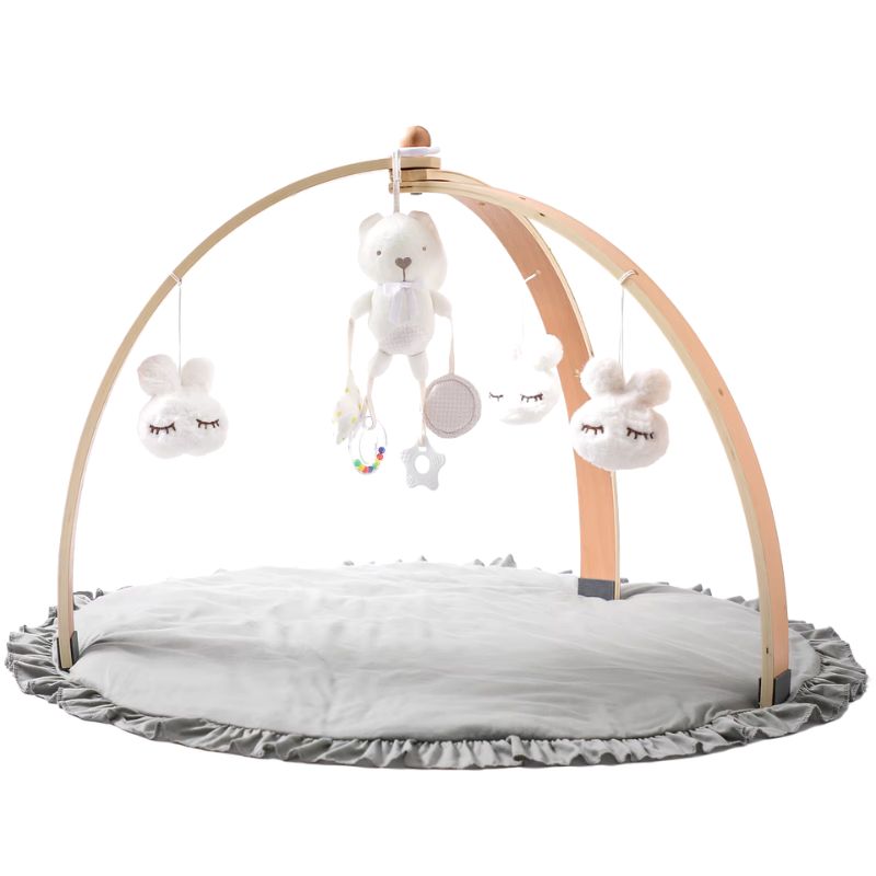 Montessori Wooden Baby Play Gym