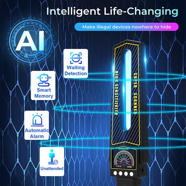 AegisGuard GPS-Tracker-Detektor Pro für versteckte Kameras und Tracker