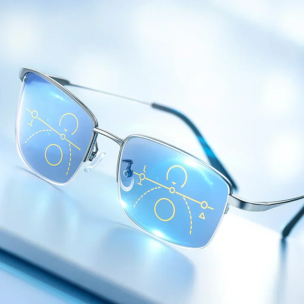 Progressive Eyeglasses Designed In Germany For Clear All Day Vision