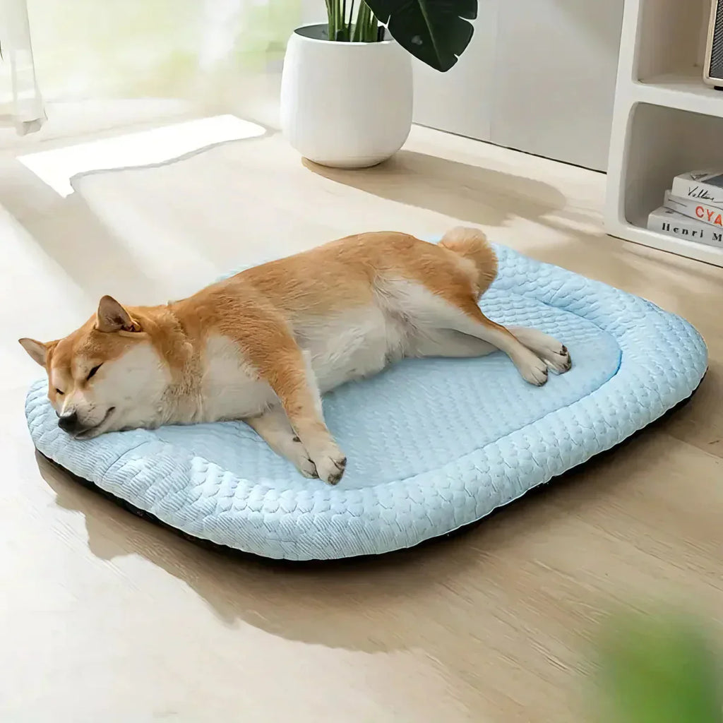 Frost Breeze Cooling Dog Bed With Temperature Regulation On Hot Days