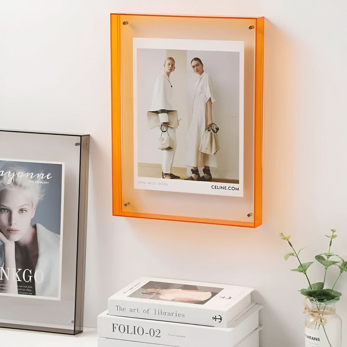 AeroGlass Frameless Acrylic Photo Frame For A Floating Modern Display