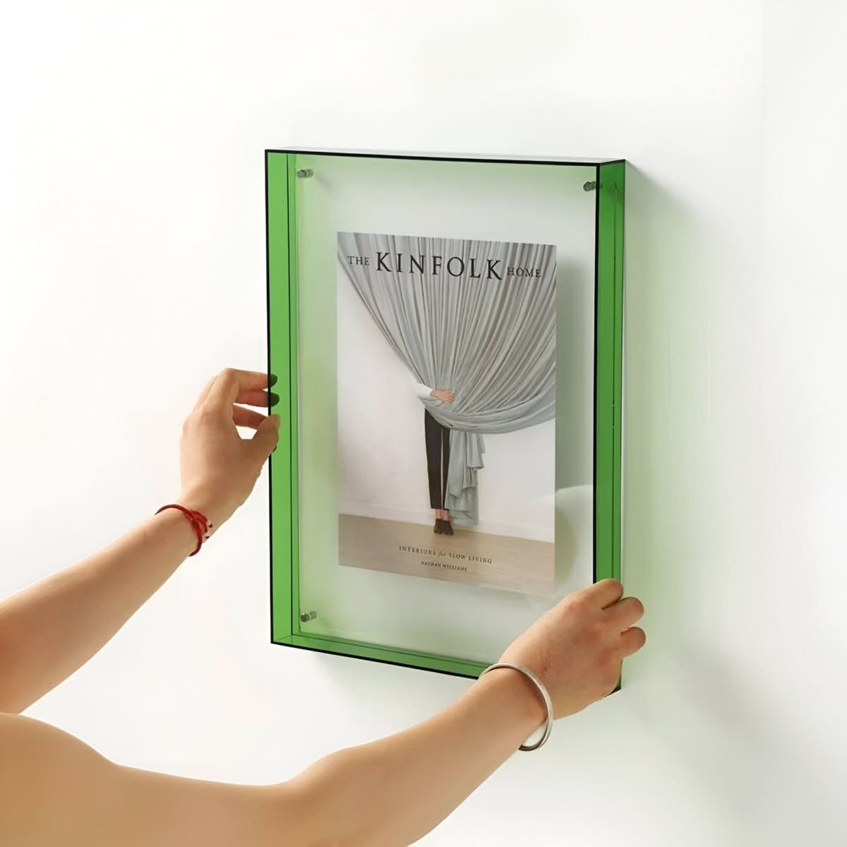 AeroGlass Frameless Acrylic Photo Frame For A Floating Modern Display