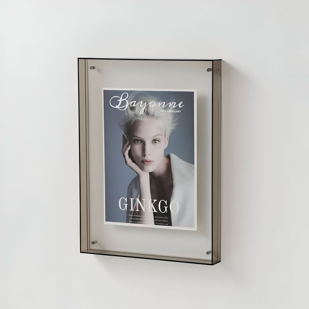AeroGlass Frameless Acrylic Photo Frame For A Floating Modern Display