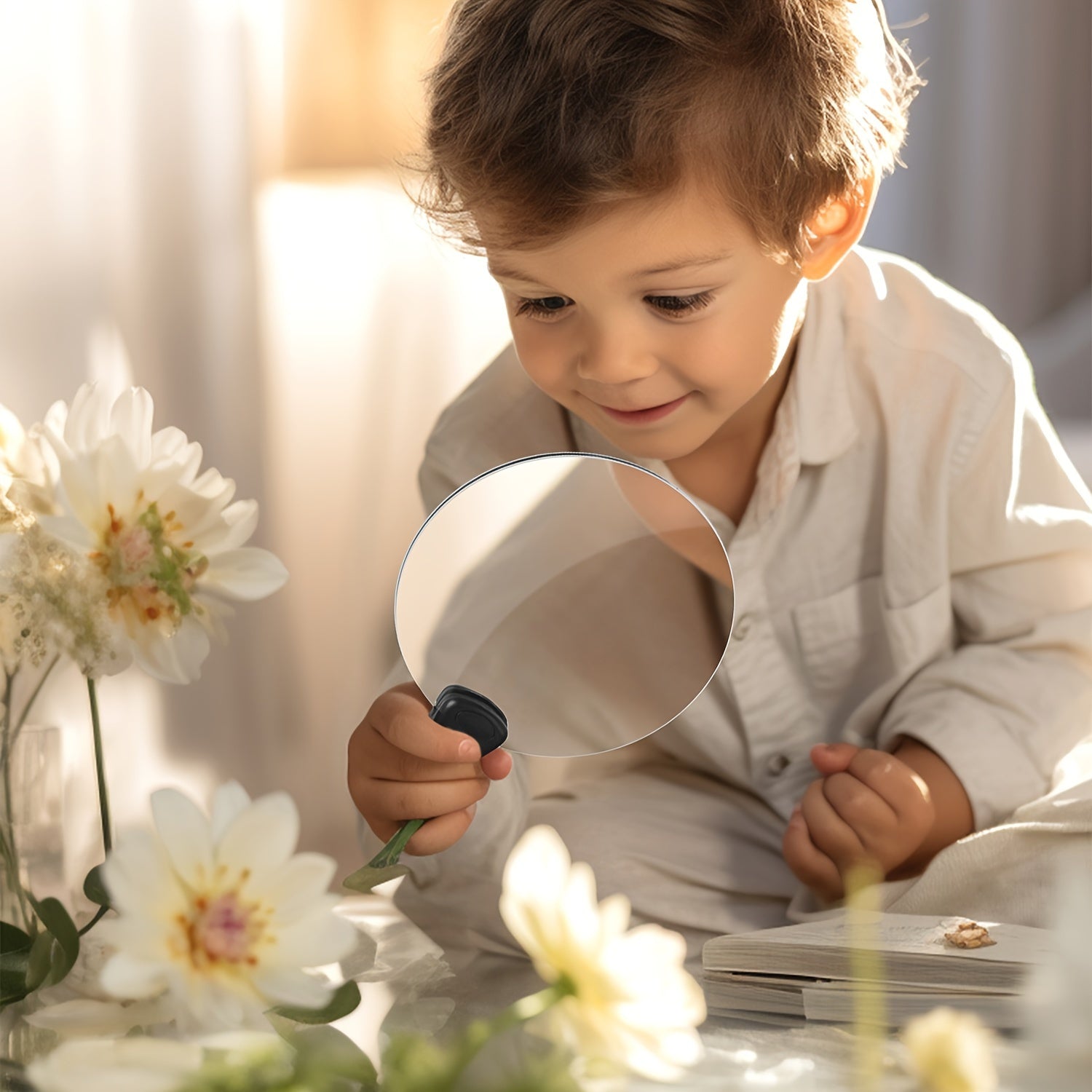 NovaView Pro Neck Loupe 5x Magnifier For Reading And Crafting