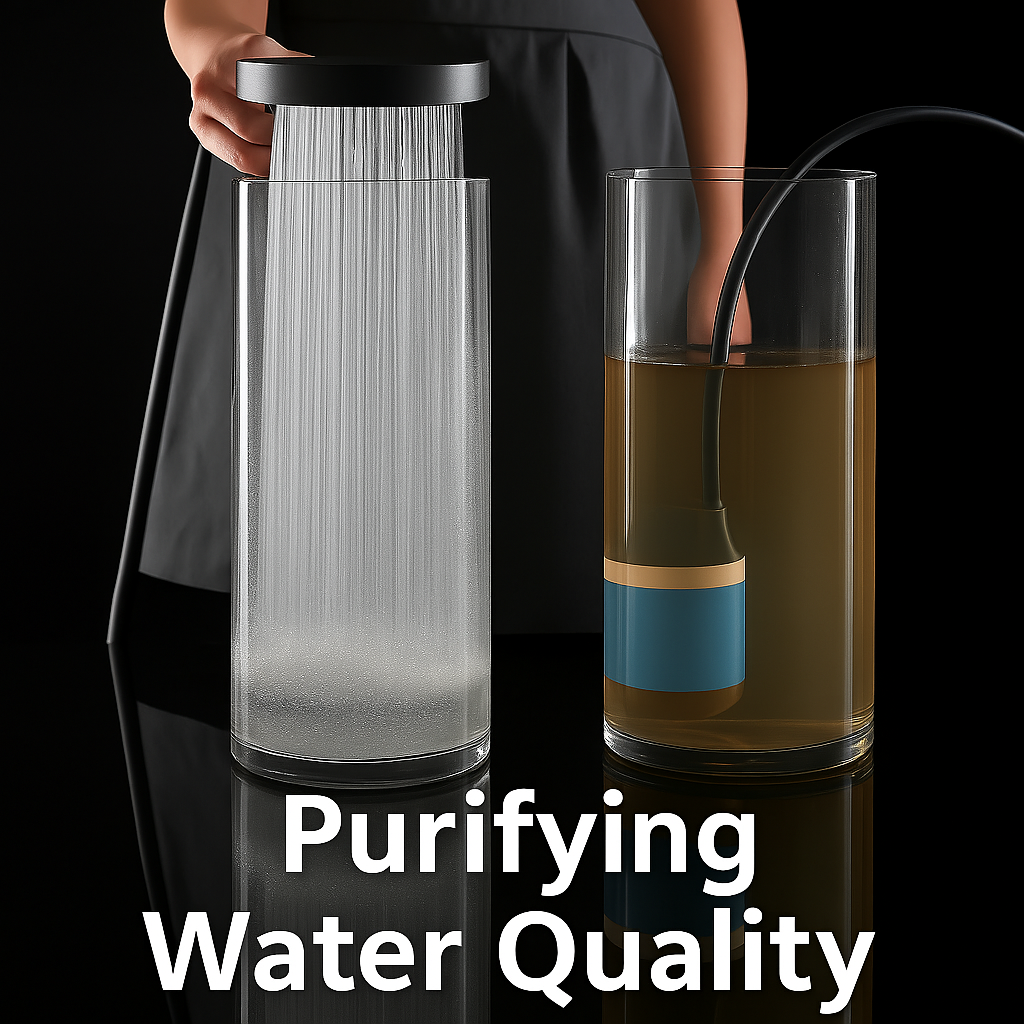 AeroFlow Filtration High-Pressure Shower Head for Hair