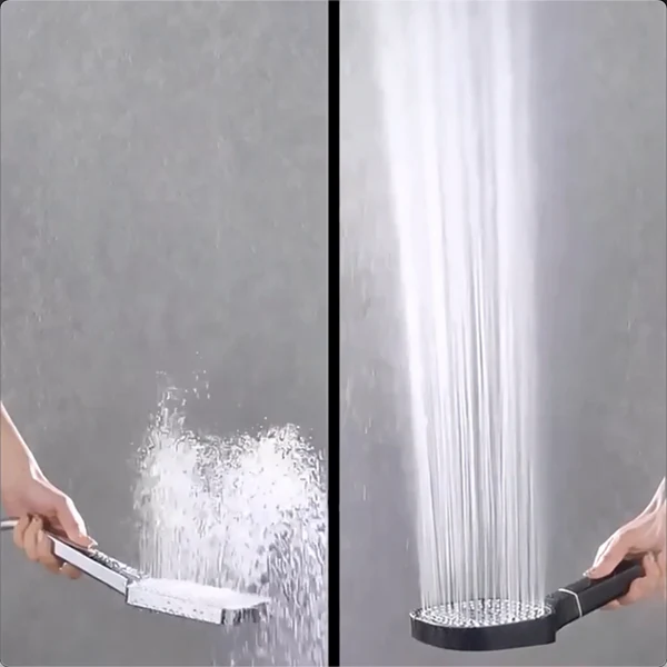 AeroFlow Filtration High-Pressure Shower Head for Hair