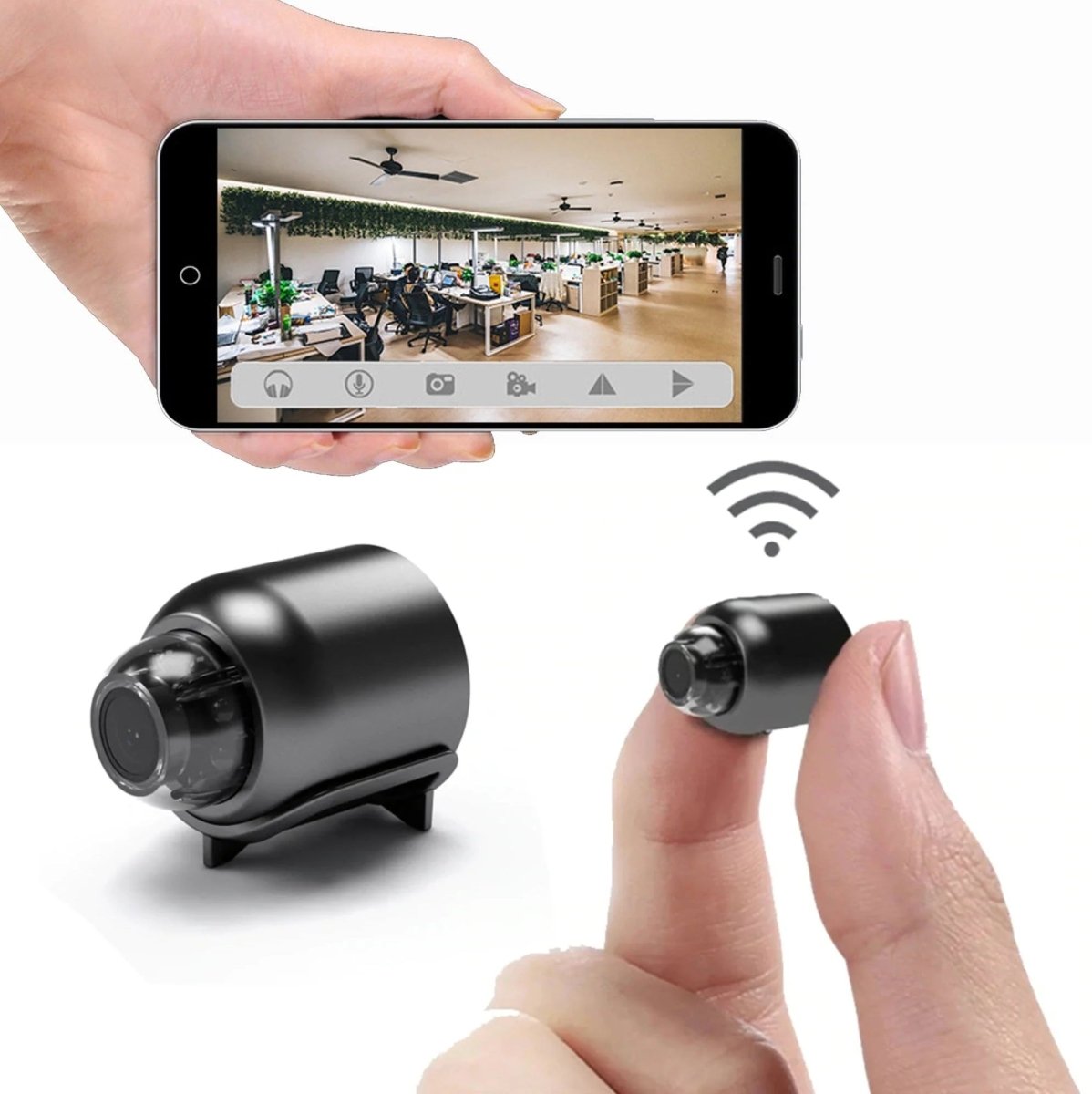 NovaGuard Mini Cam Wireless HD Night Vision Surveillance