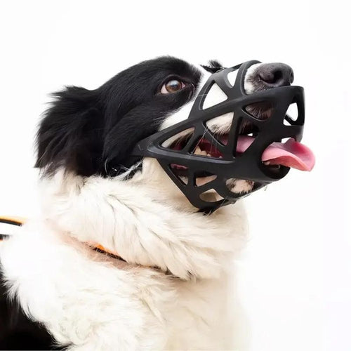 AeroGuard Breathable Dog Muzzle for Bite and Bark Control
