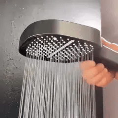 AeroFlow Filtration High-Pressure Shower Head for Hair